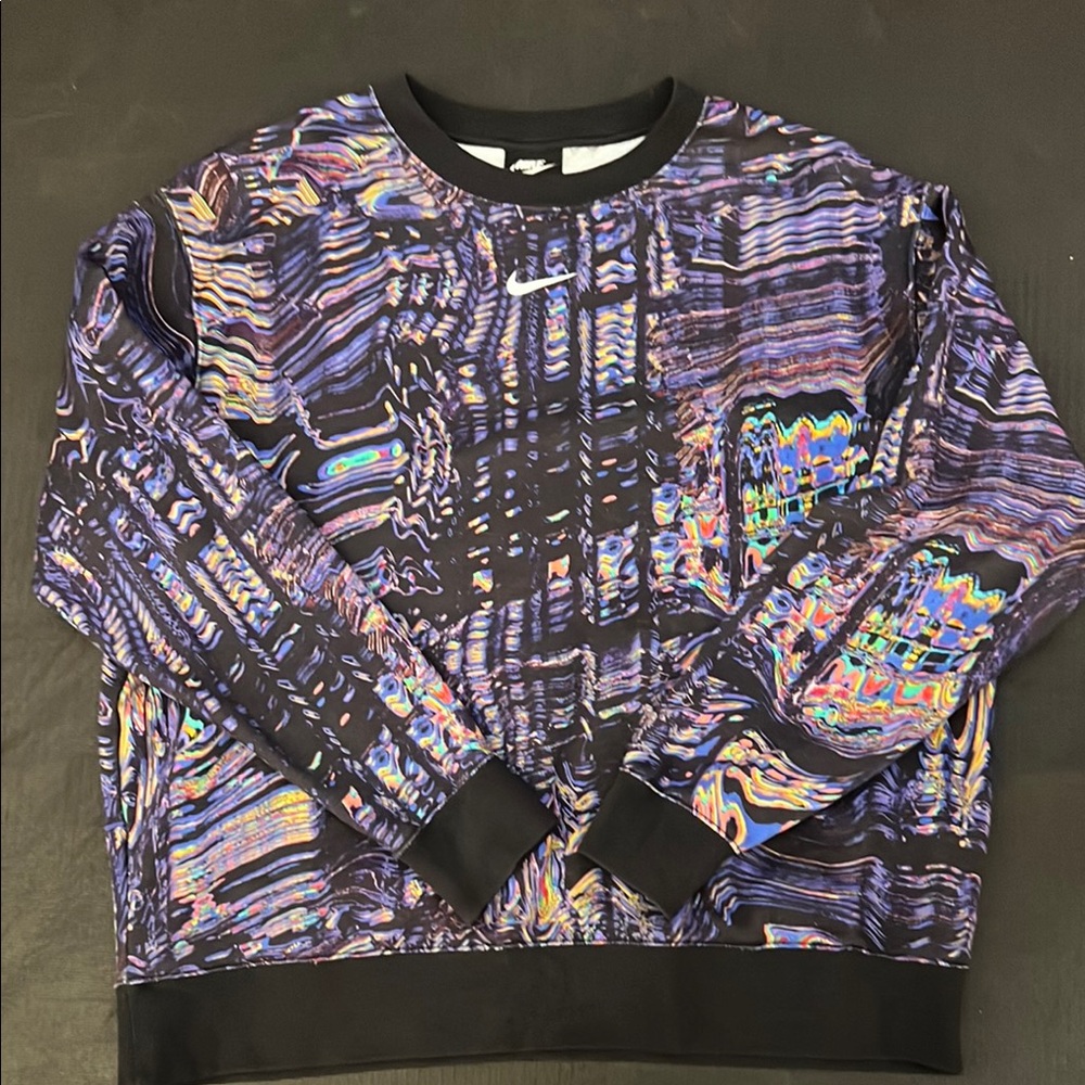 Nike Multicolor Abstract Sweatshirt